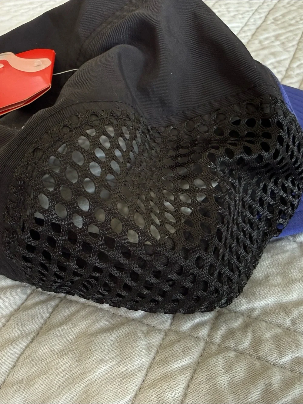 The North Face Black & Purple Mesh UPF and Quickdry Cap
